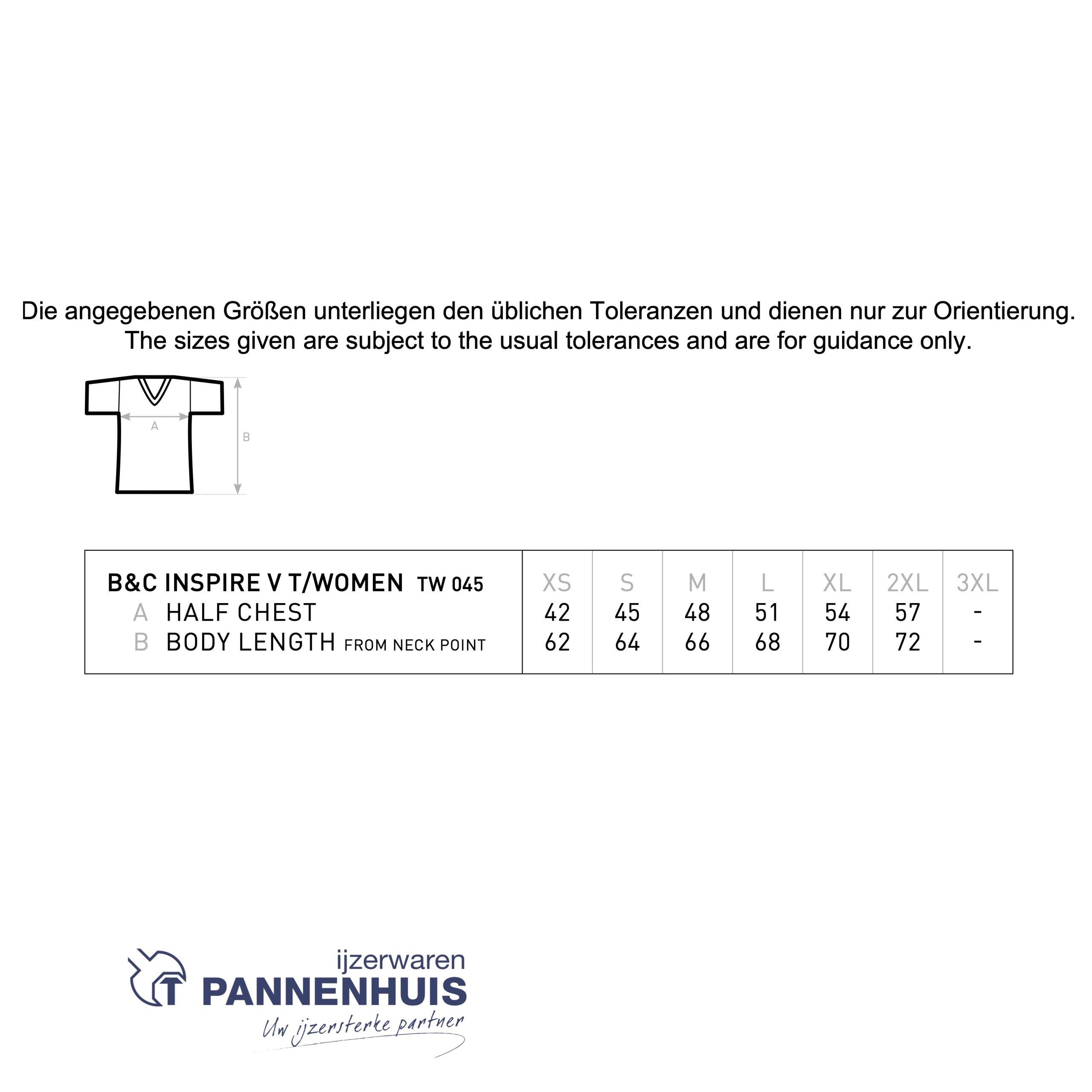 t-shirt zwart v-hals dames Zwart - Afbeelding 3