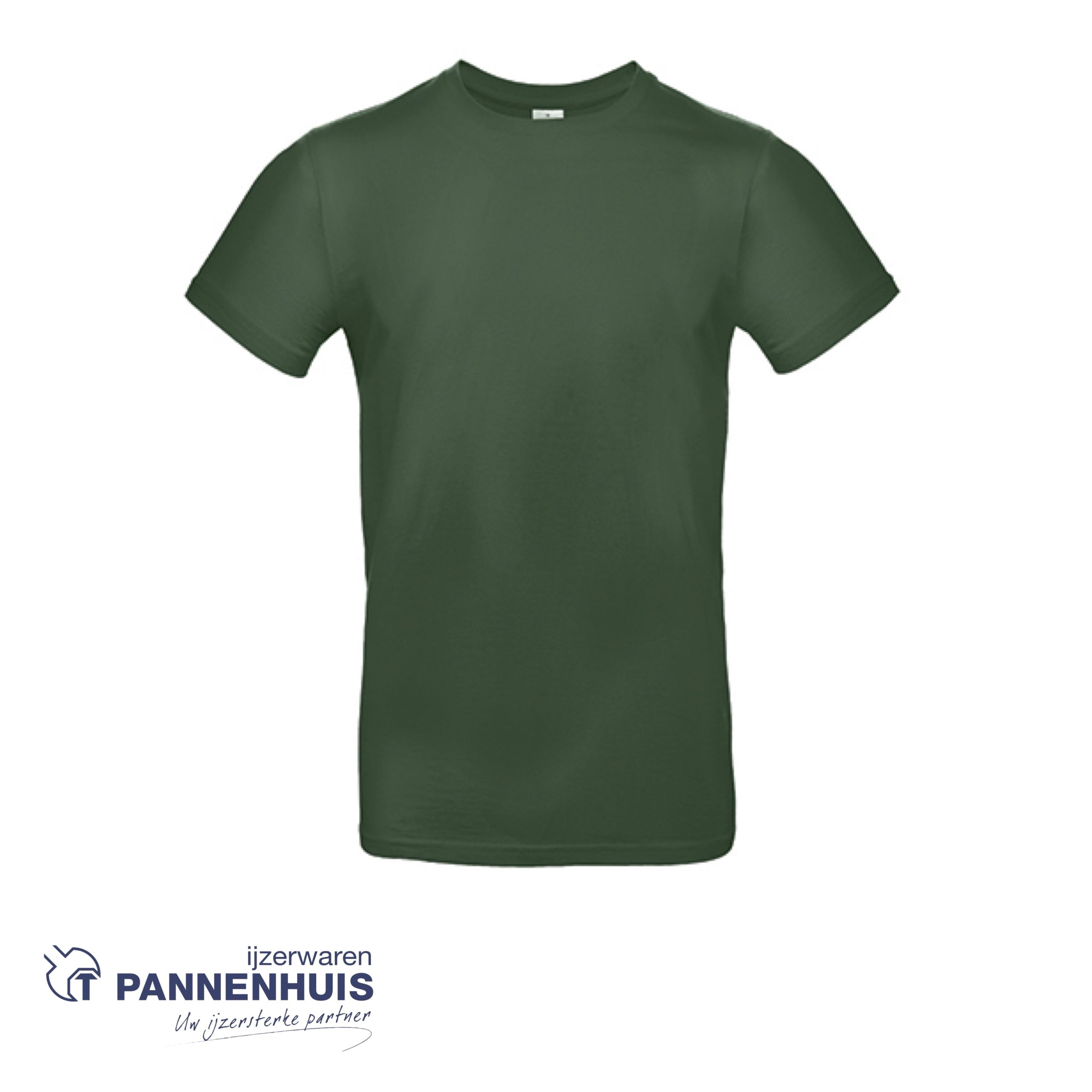 T-Shirt E190 ronde hals groen