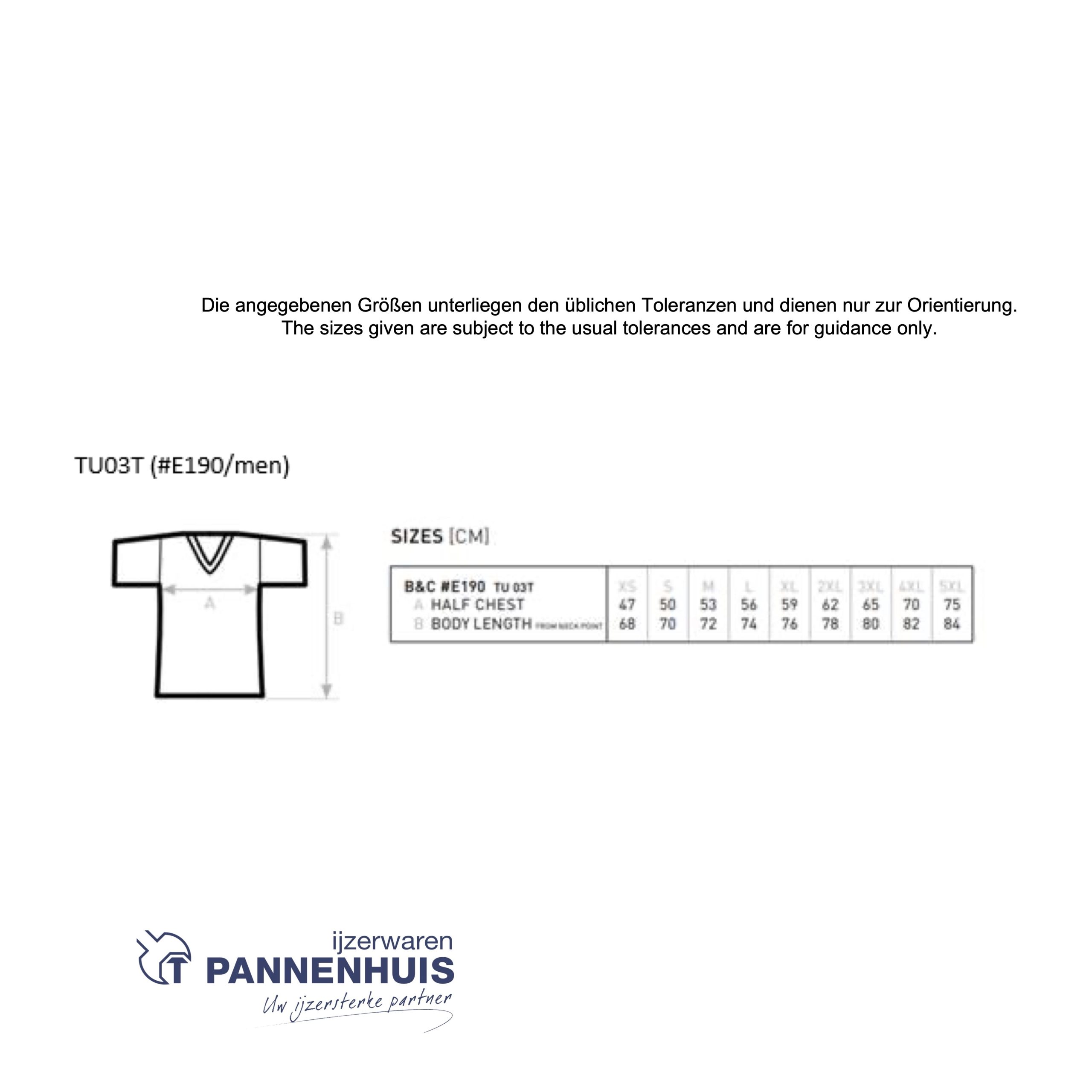 T-Shirt E190 ronde hals groen - Afbeelding 2