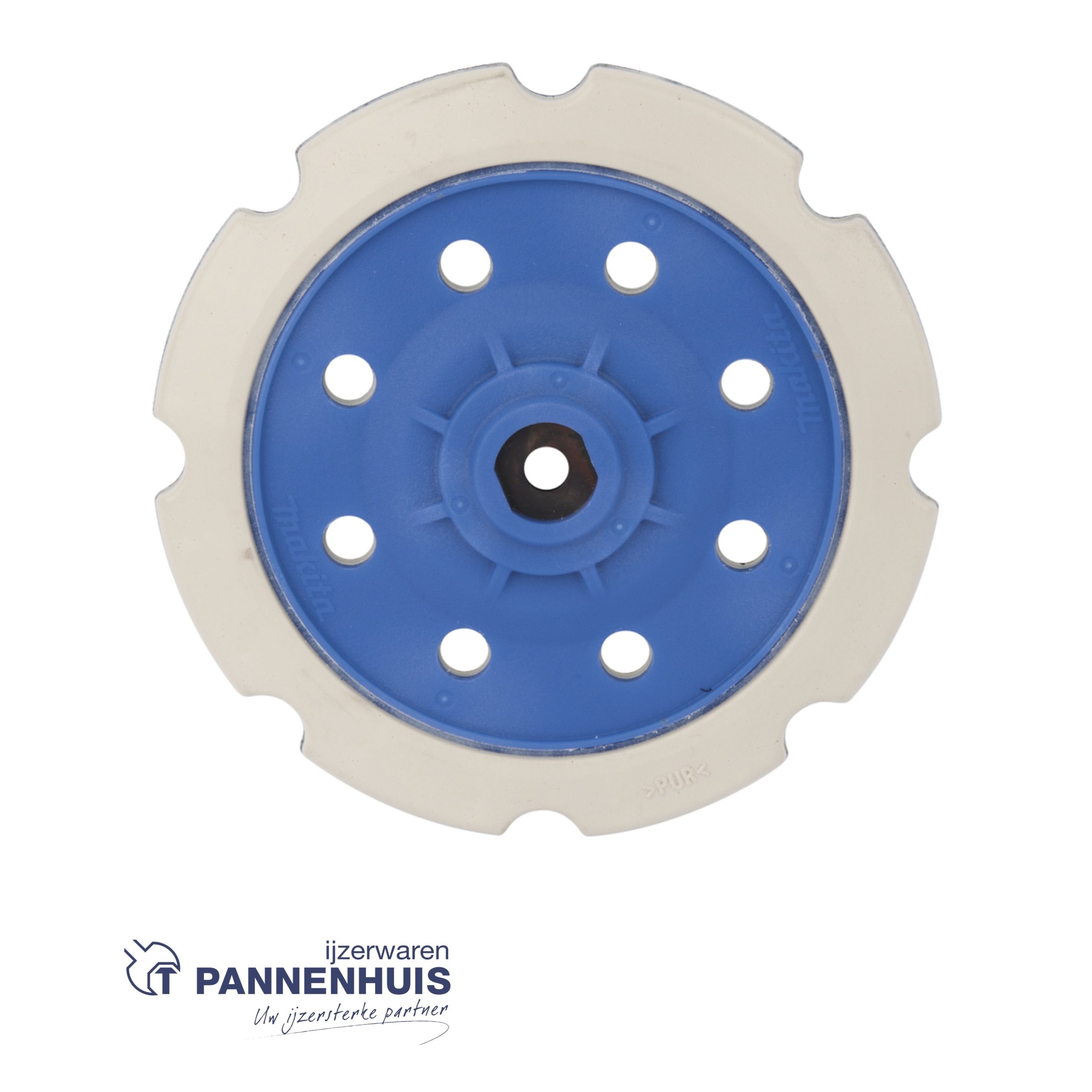 Makita Steunschijf met klittenband 150 mm