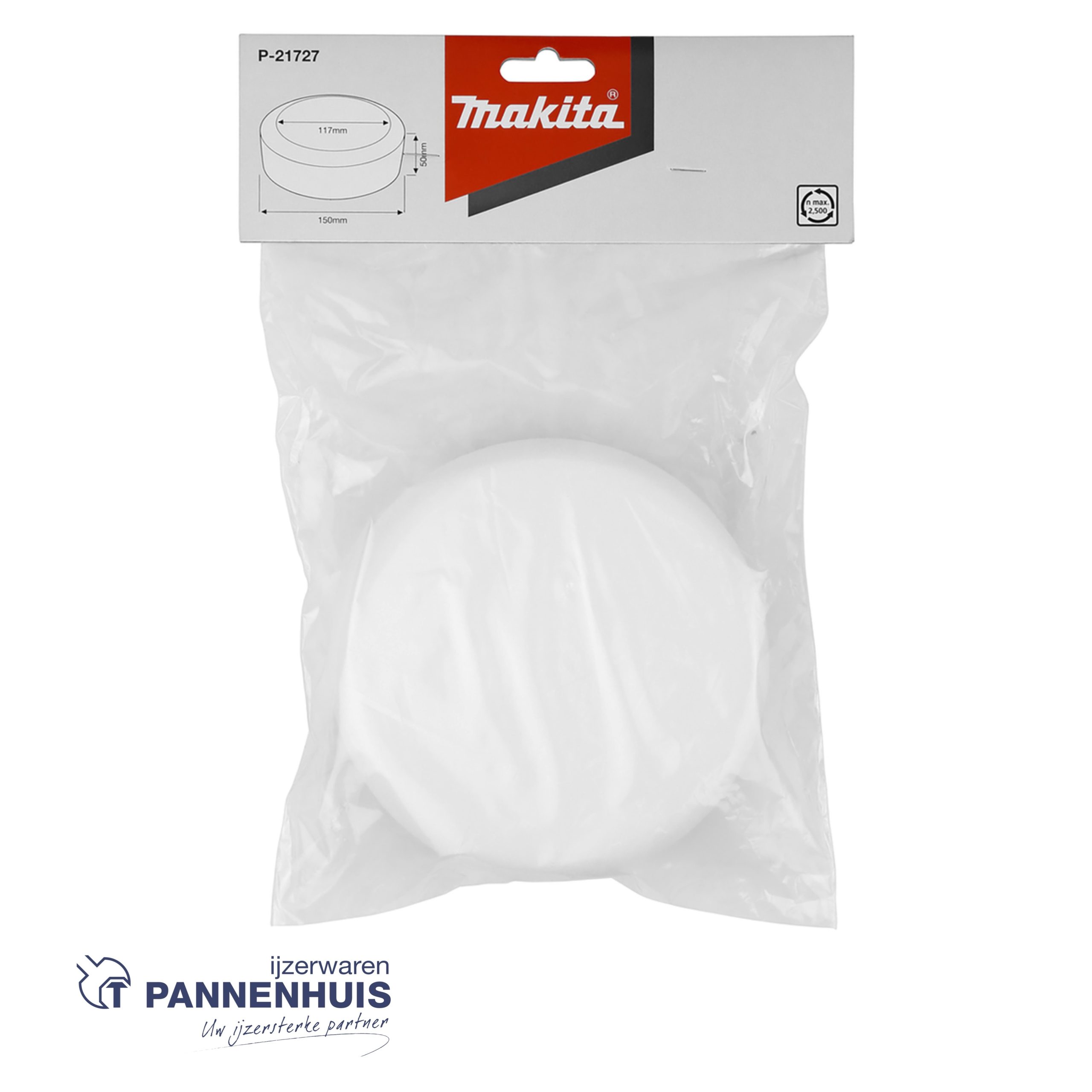 Makita Sponsschijf 150 mm - Afbeelding 2