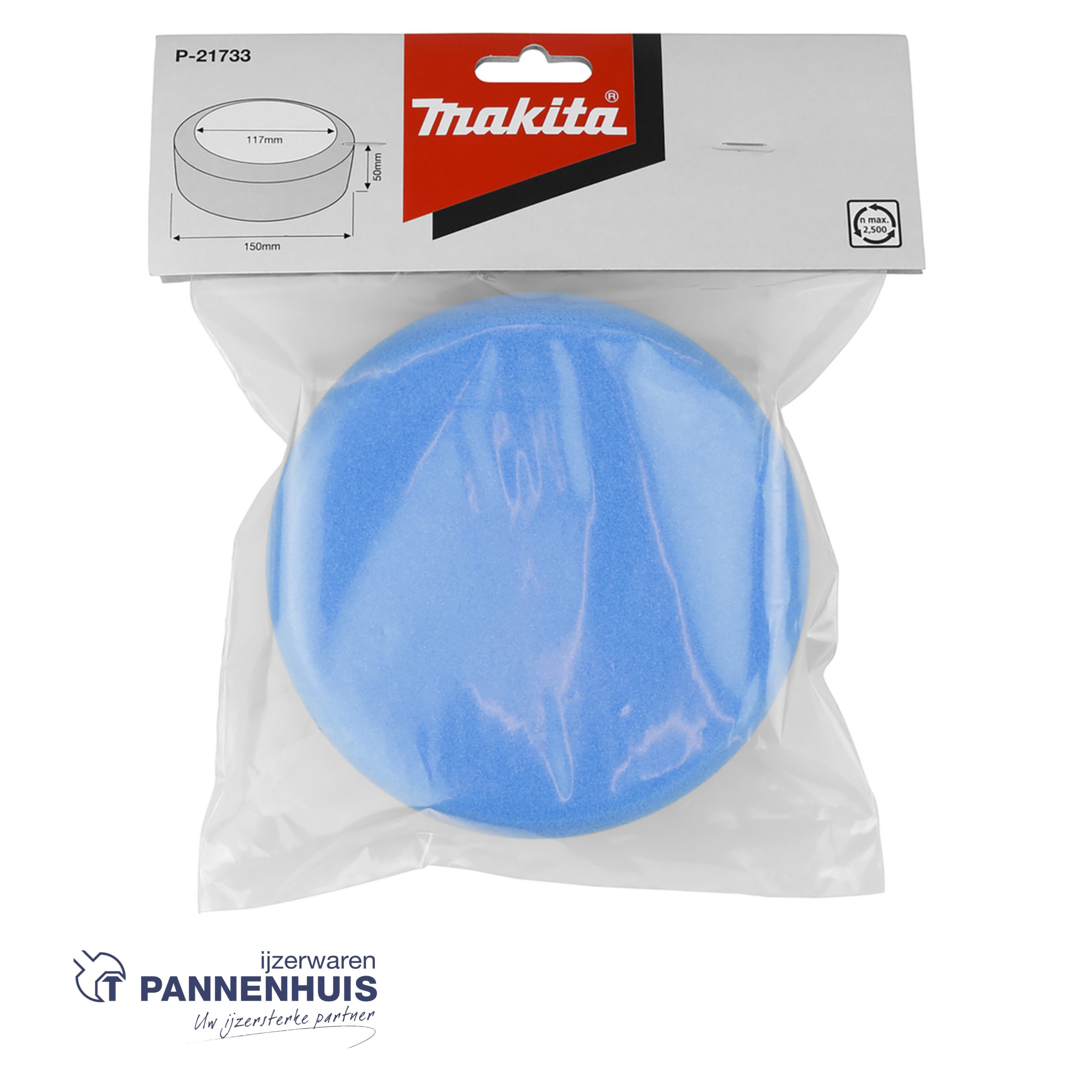 Makita Sponsschijf 150 mm - Afbeelding 2