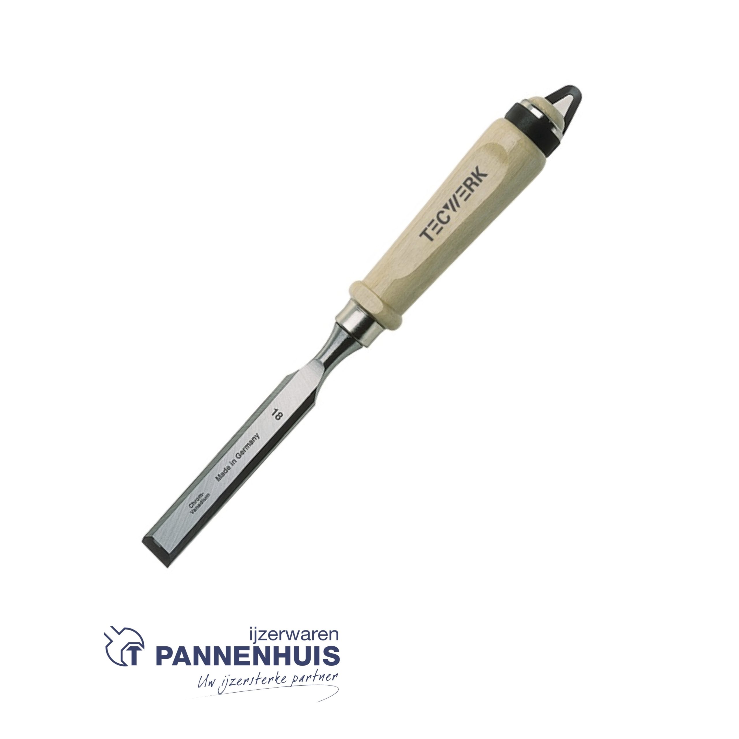 Tecwerk steekbeitel snedebreedte heft beukenhout