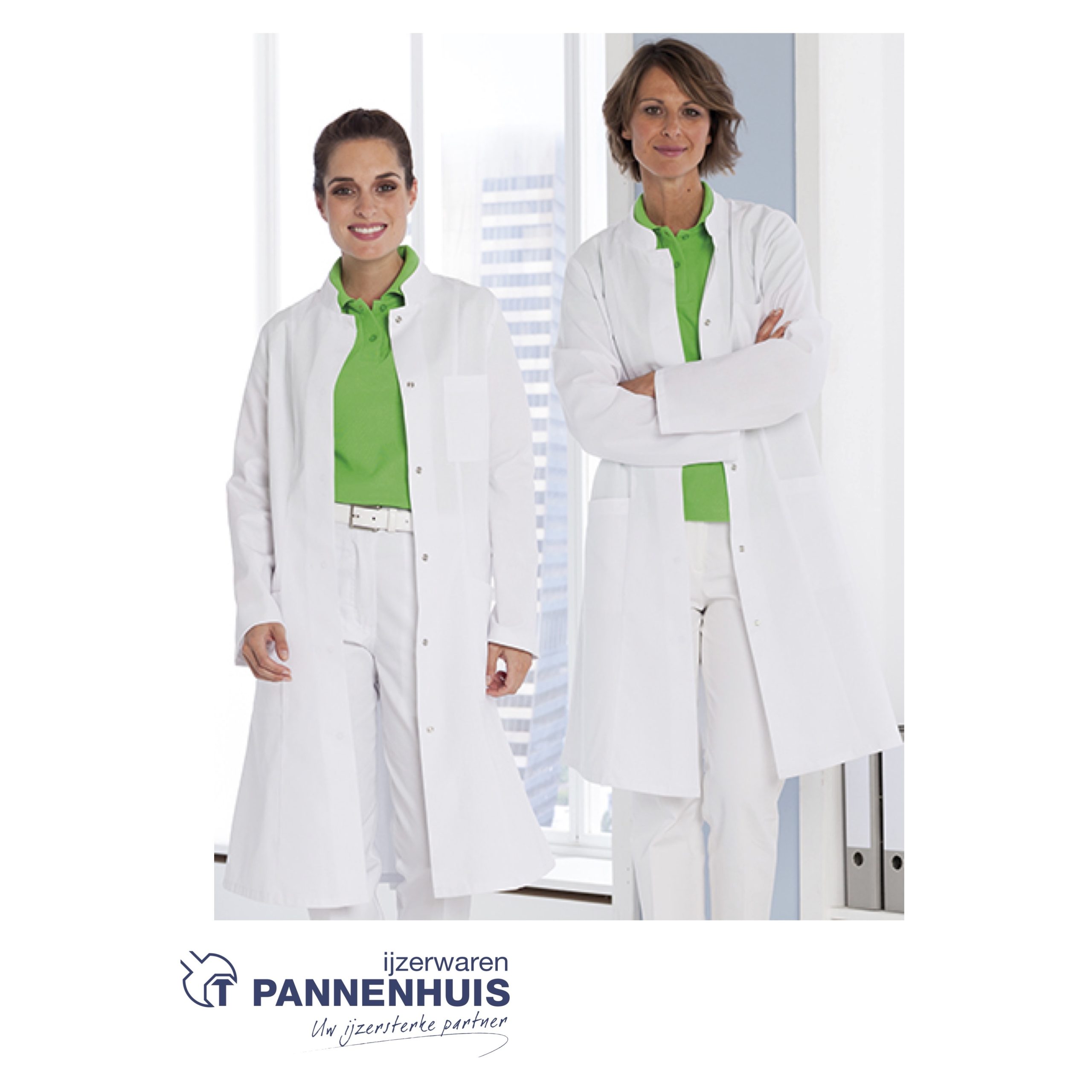 Overjas dames wit - Afbeelding 2