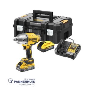 Dewalt DCF900H2T 18V XR Brushless 1/2″ Heavy Duty Slagmoersleutel (1.898Nm)