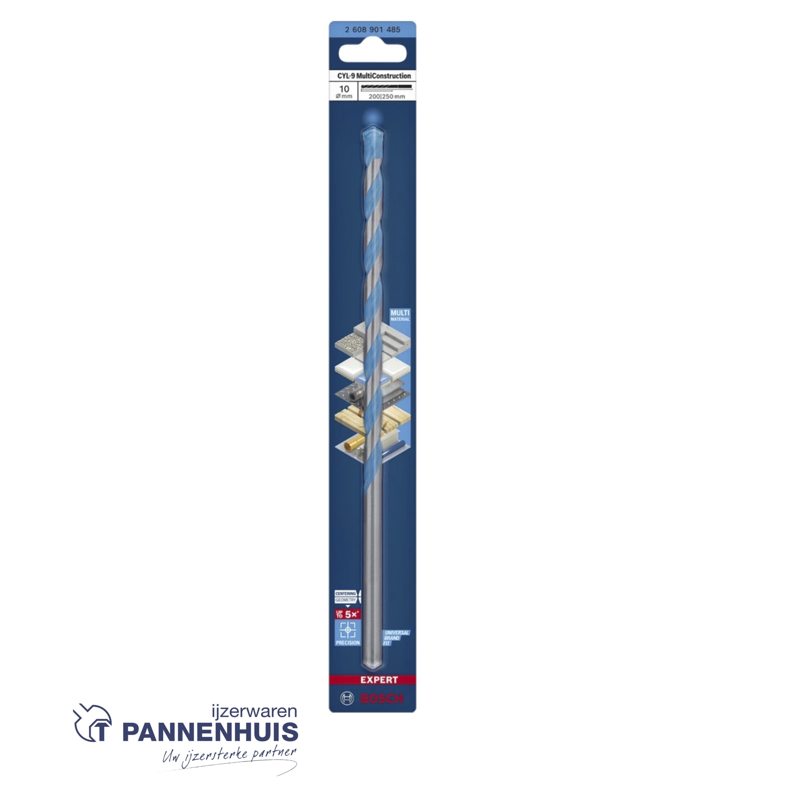 Bosch Boor CYL-9 MultiConstruction 10x200x250 - Afbeelding 2