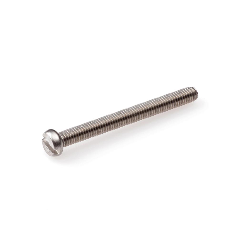 Metaalschroef RVS-A2 cilinderkop zaagsnede 6x35 (100st)