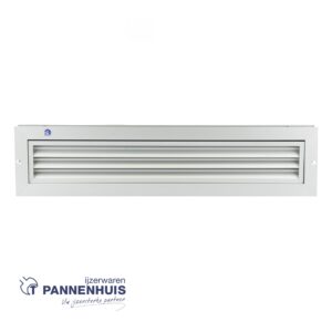 Renson Alu deurrooster 461 (425x76) F1 Natuurkleur