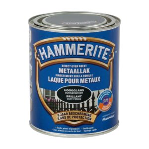 Hammerite Hoogglanslak donkergroen 0,75 L