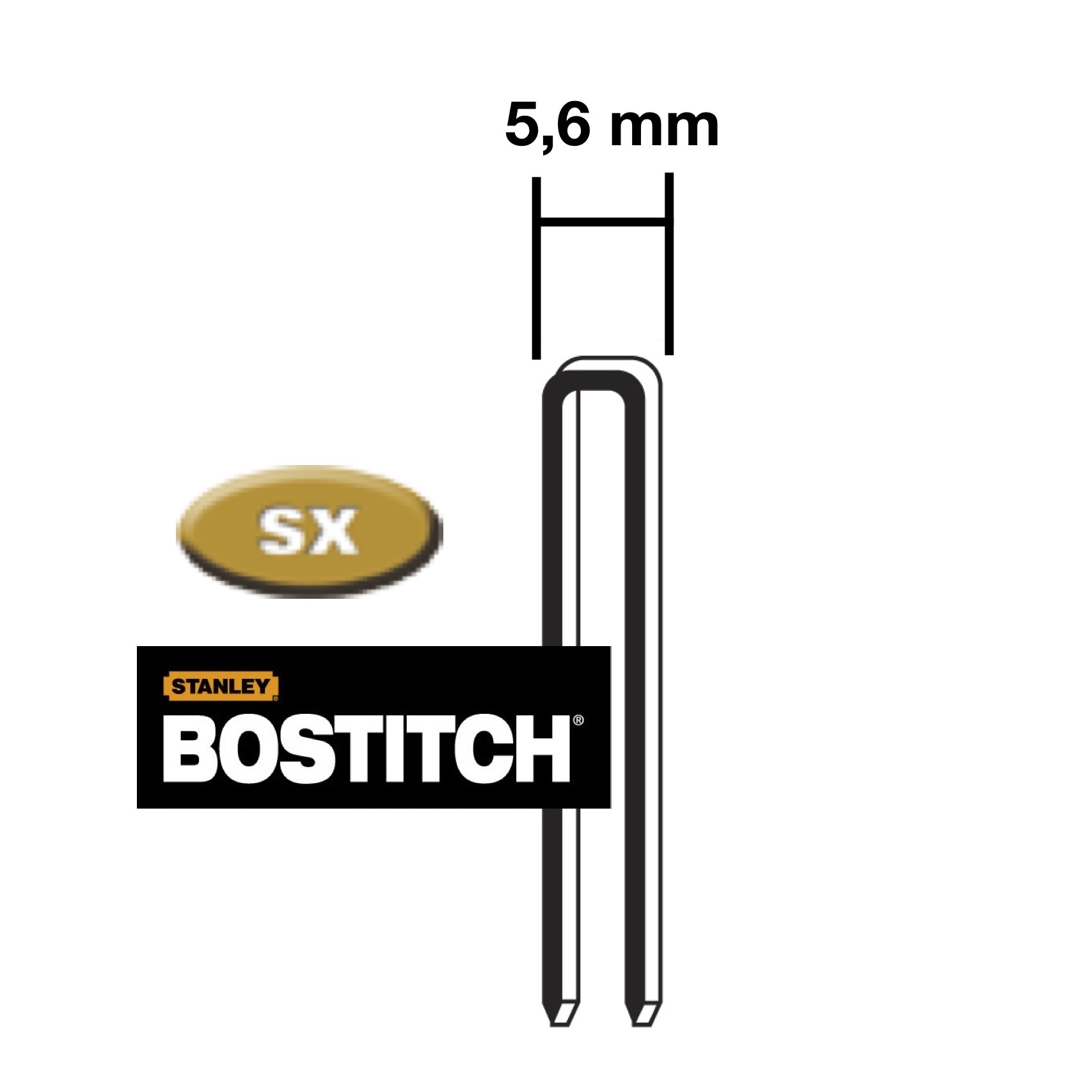 Bostitch 90 nieten SX5035-30mm (3000st)