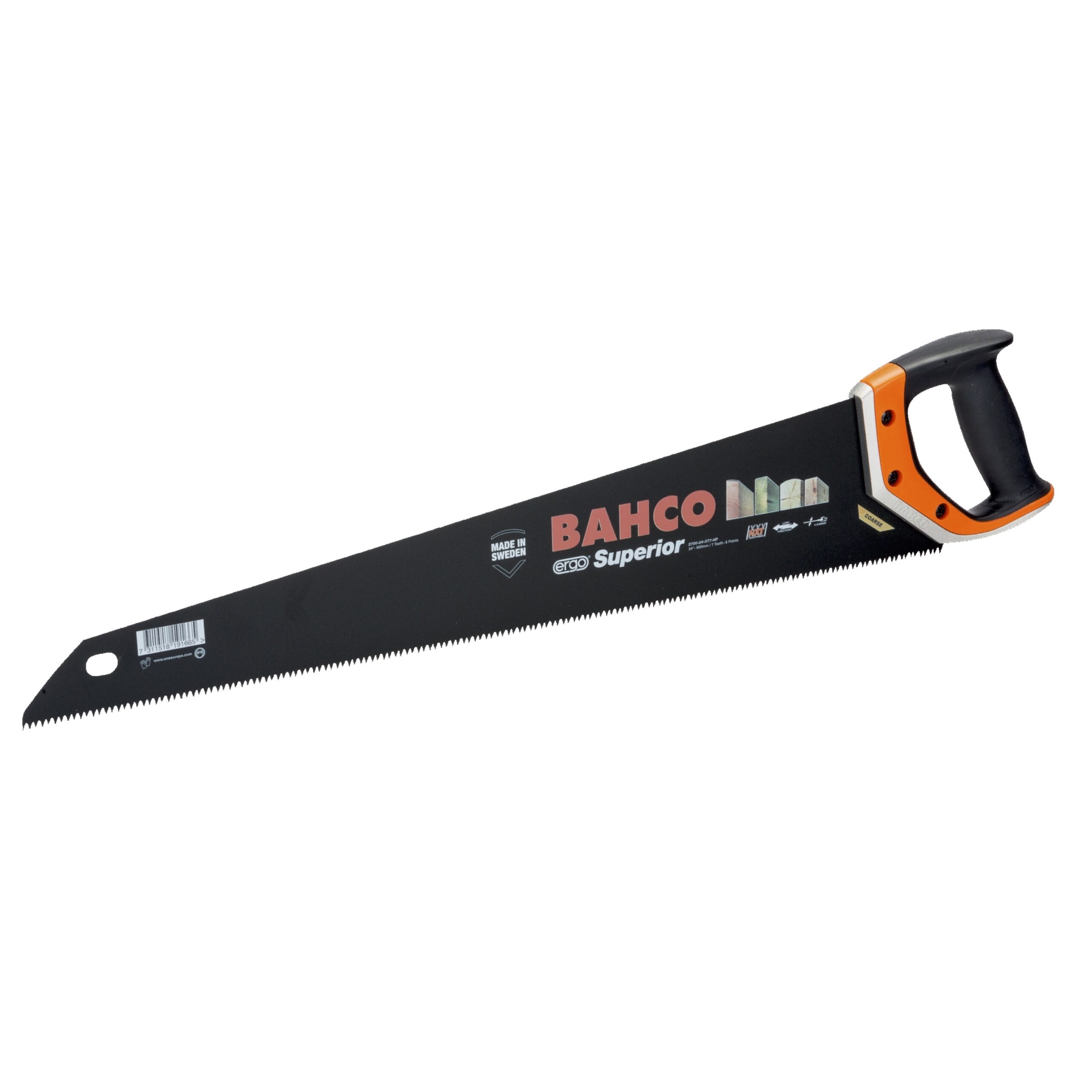 Bahco handzaag timmerhout nat-behandeld 24" 600 mm
