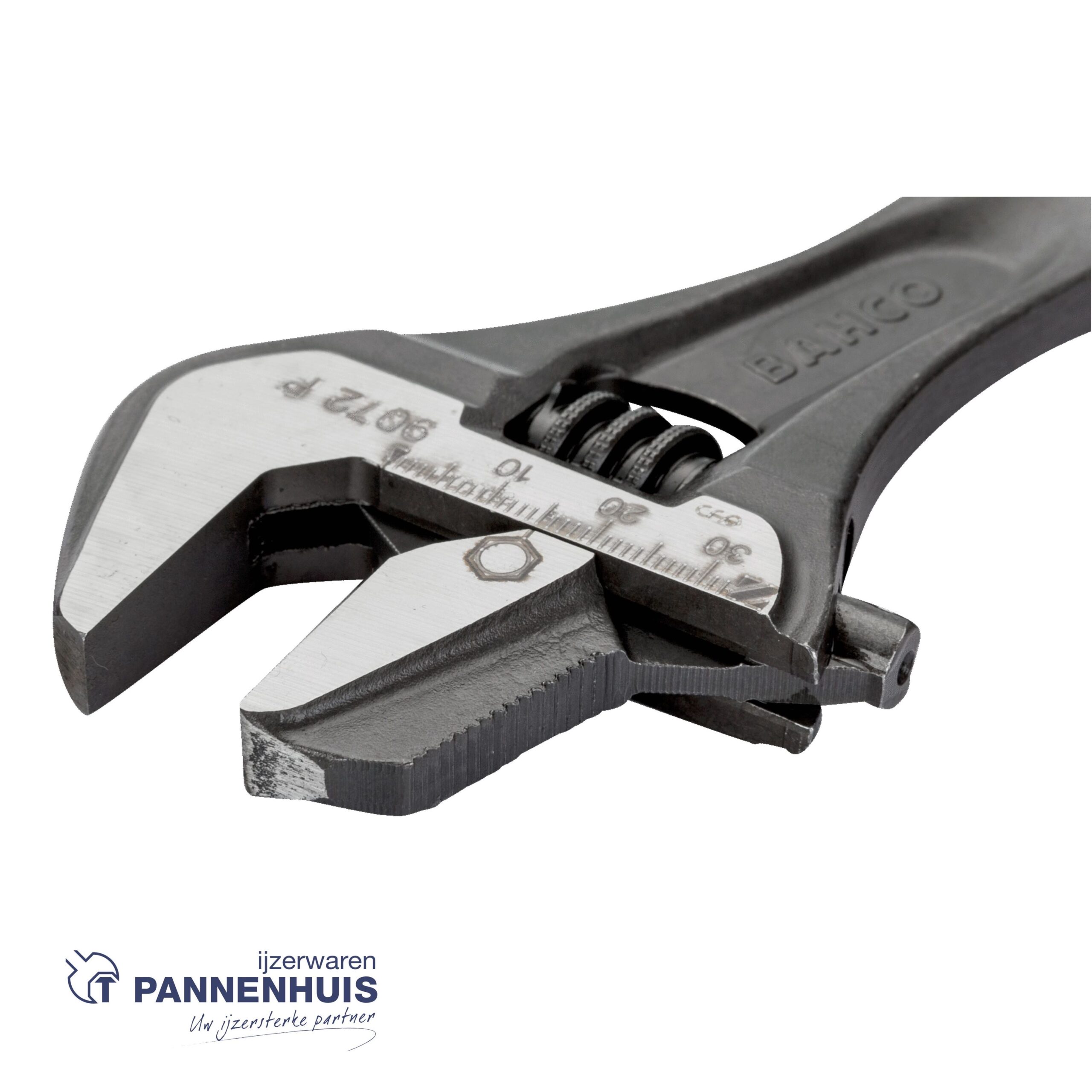 Bahco Moersleutel verstelbaar centrale moer omkeerbare bek 257 mm 33 mm - Afbeelding 4