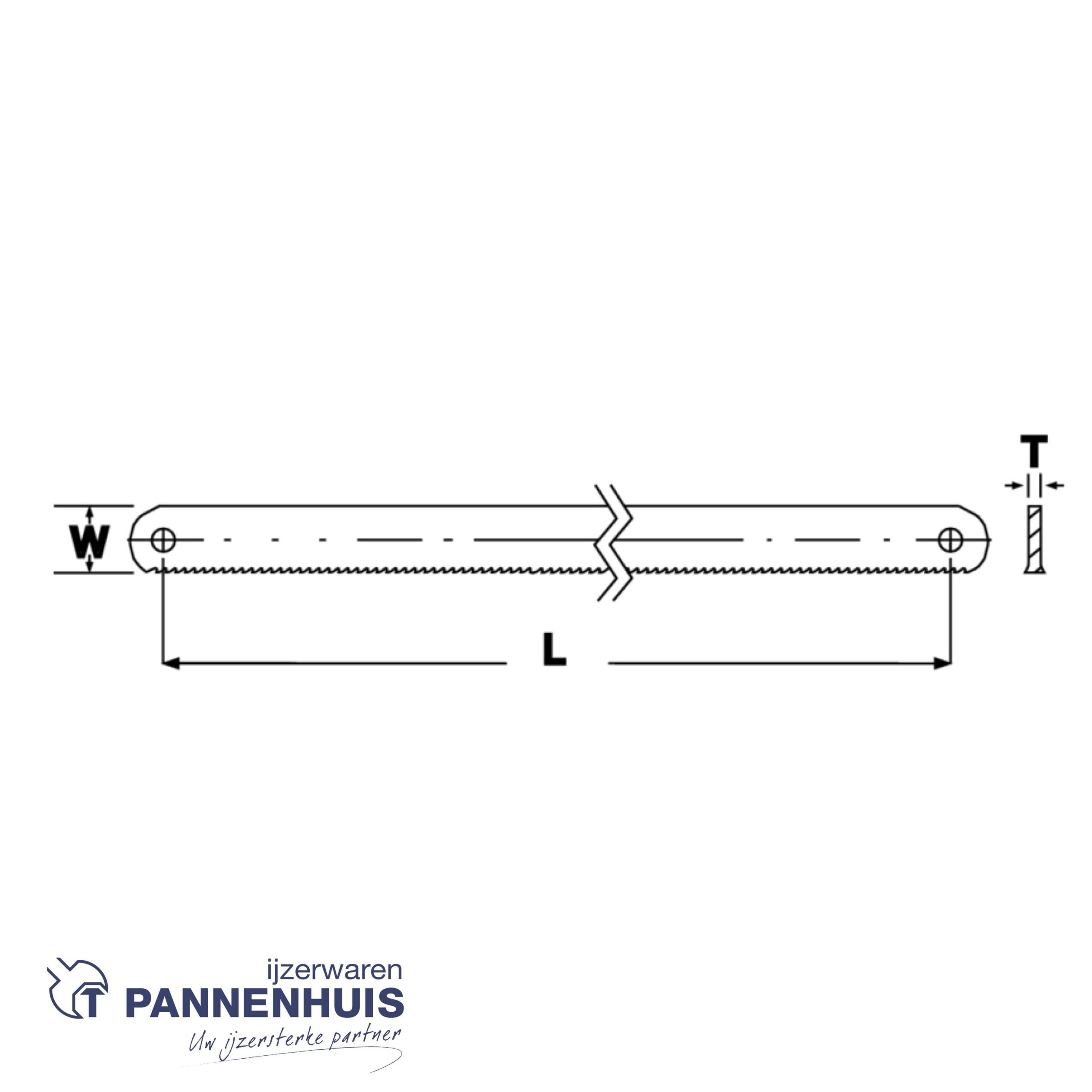 Bahco Metaalzaagblad Sandflex Bi-metaal 24 TPI 300 mm 2 delig - Afbeelding 3