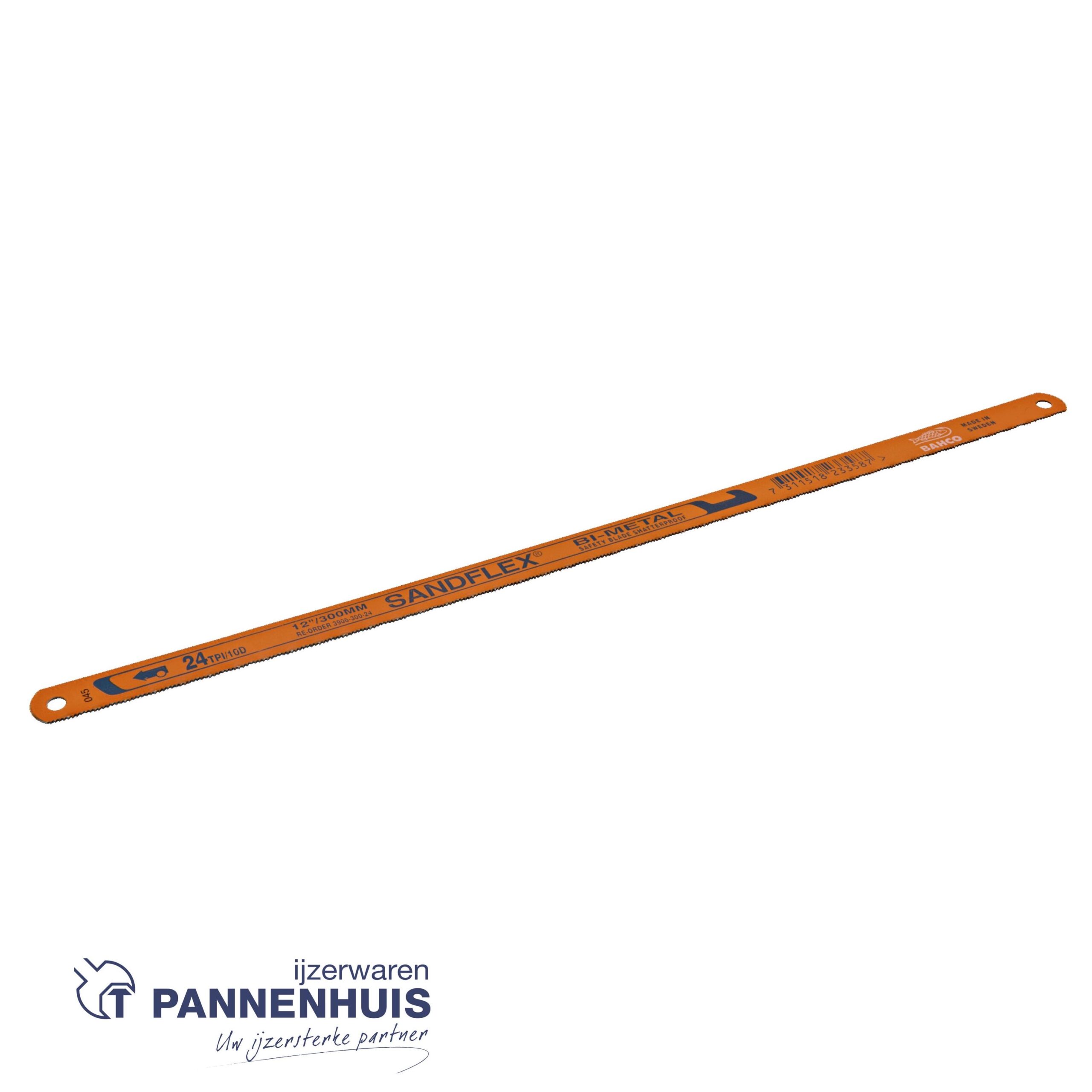 Bahco Metaalzaagblad Sandflex Bi-metaal 18, 24, 32 TPI 300 mm 3 delig - Afbeelding 2