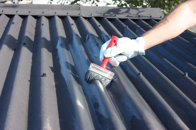 Aquaplan Roofpaint antraciet 5 liter - Afbeelding 2