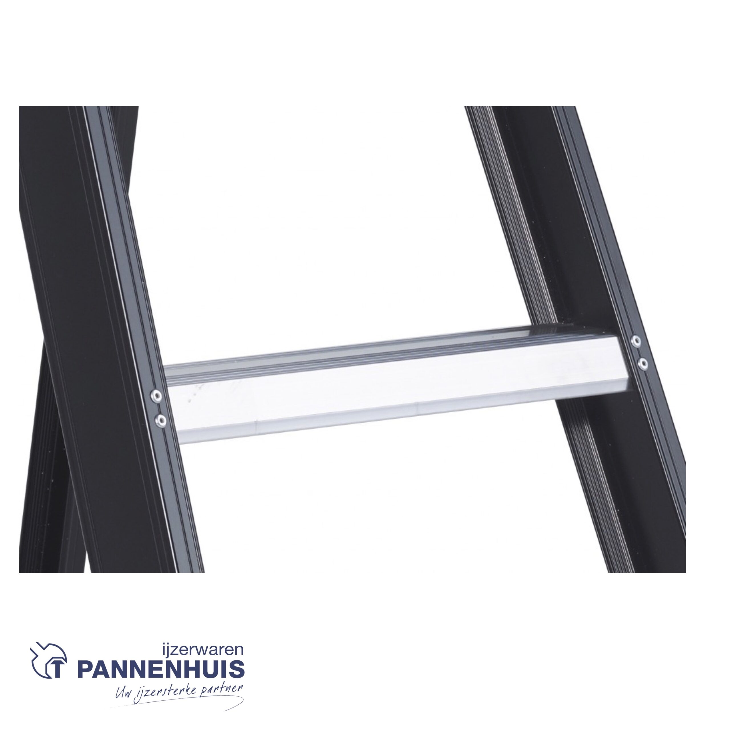 Altrex Taurus trapladder 3 treden - 70cm - 7,4kg zwart - Afbeelding 6