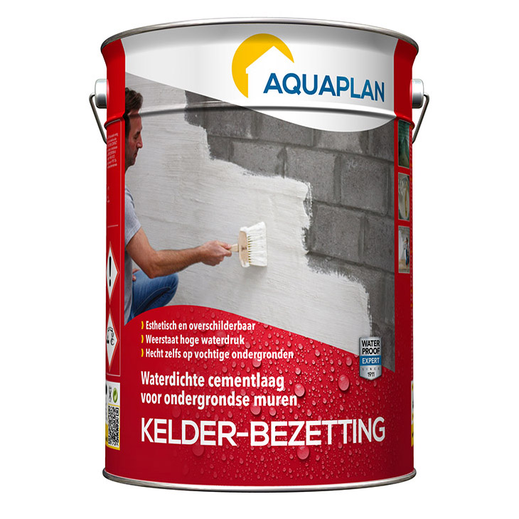Aquaplan Kelder Bezetting 5 kg kleur wit