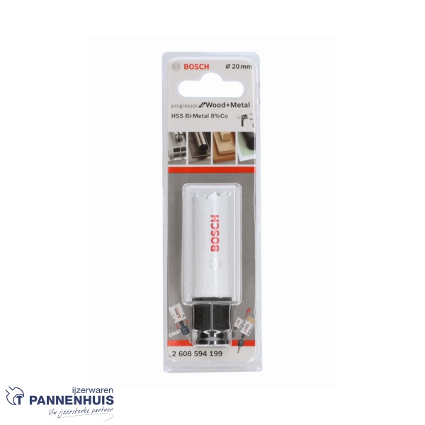 Bosch PRO Multi Material PC Plus gatzaag, 20 mm - Afbeelding 2