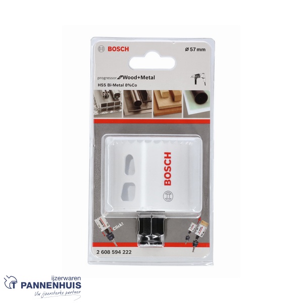 Bosch P-C Gatzaag Wood and Metal 57 mm - Afbeelding 2