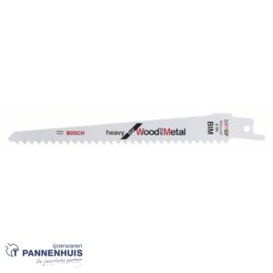 Bosch Reciprozaagblad Window Demolition S611DF zaagblad, 1,25 x 19 x 150 mm, 5-delig