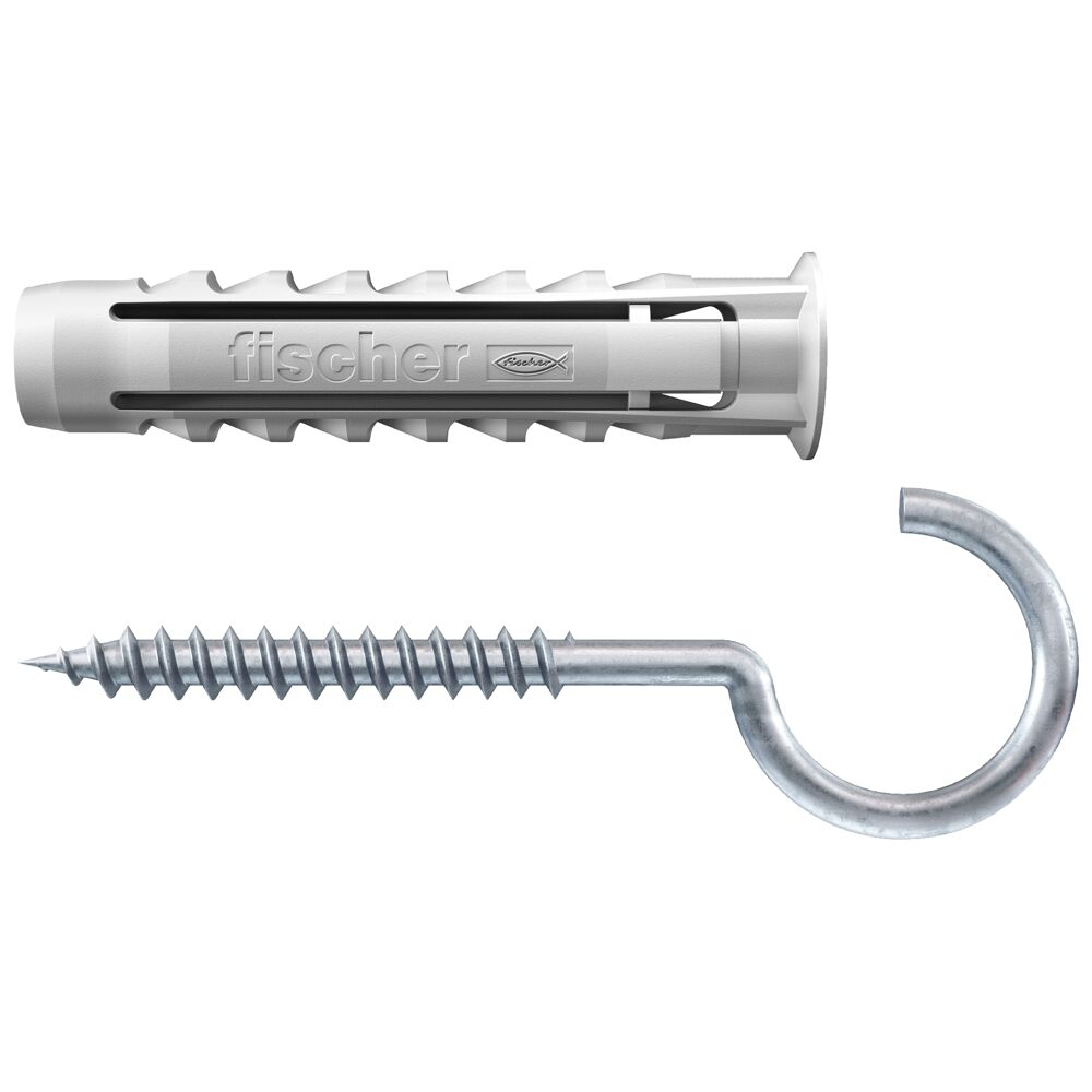 fischer Plug SX 10 x 50 met ronde haak (blister)