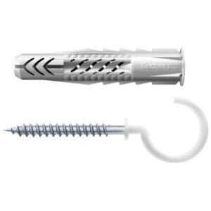 fischer Universeelplug UX  8 x 50 R RH met rand en ronde haak (blister)