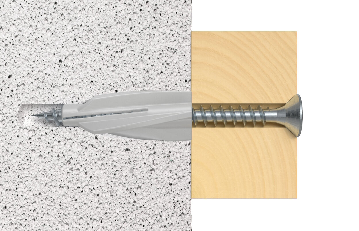 fischer Gasbetonplug GB 10 (20st) - Afbeelding 3