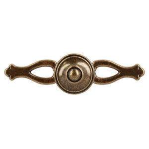 Meubelknop 108 mm bronskleur 2 st (117 4)