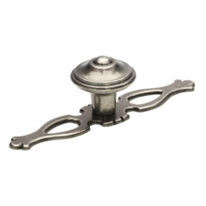 Meubelknop 108 mm tin kleur 2st (117 3)