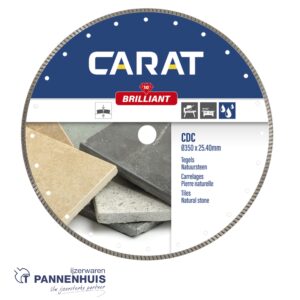 Carat CDC Briljant 350x25,4 tegel/natuursteen max. 25mm tafel