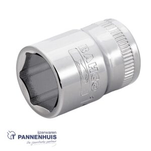 Bahco Dop 3/8" zeskant gepolijst 15 mm