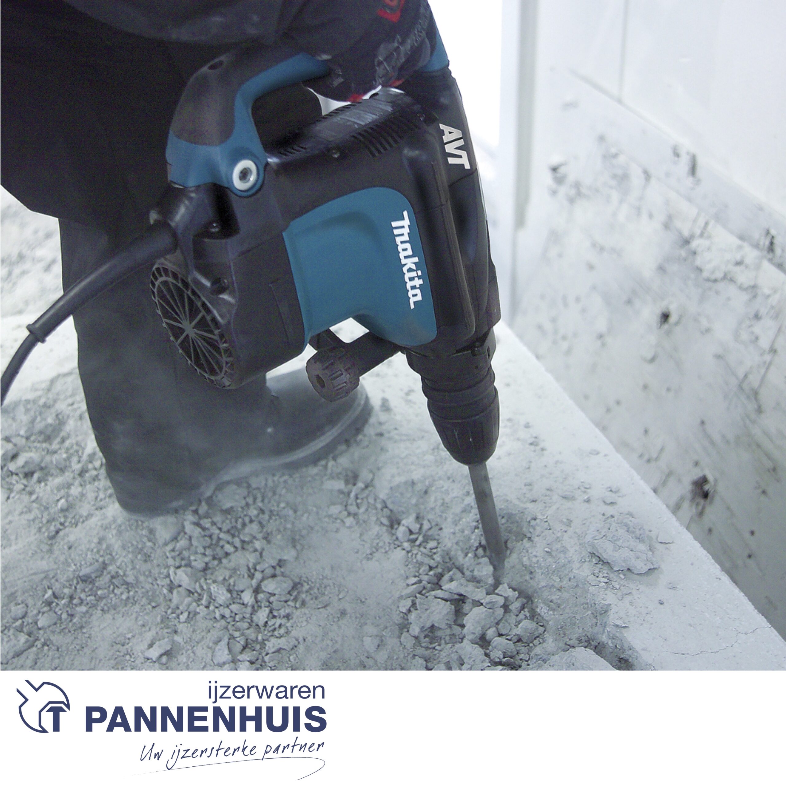 Makita HR4511C SDS-MAX combihamer 45mm 9,4J 1350W AVT + koffer - Afbeelding 2
