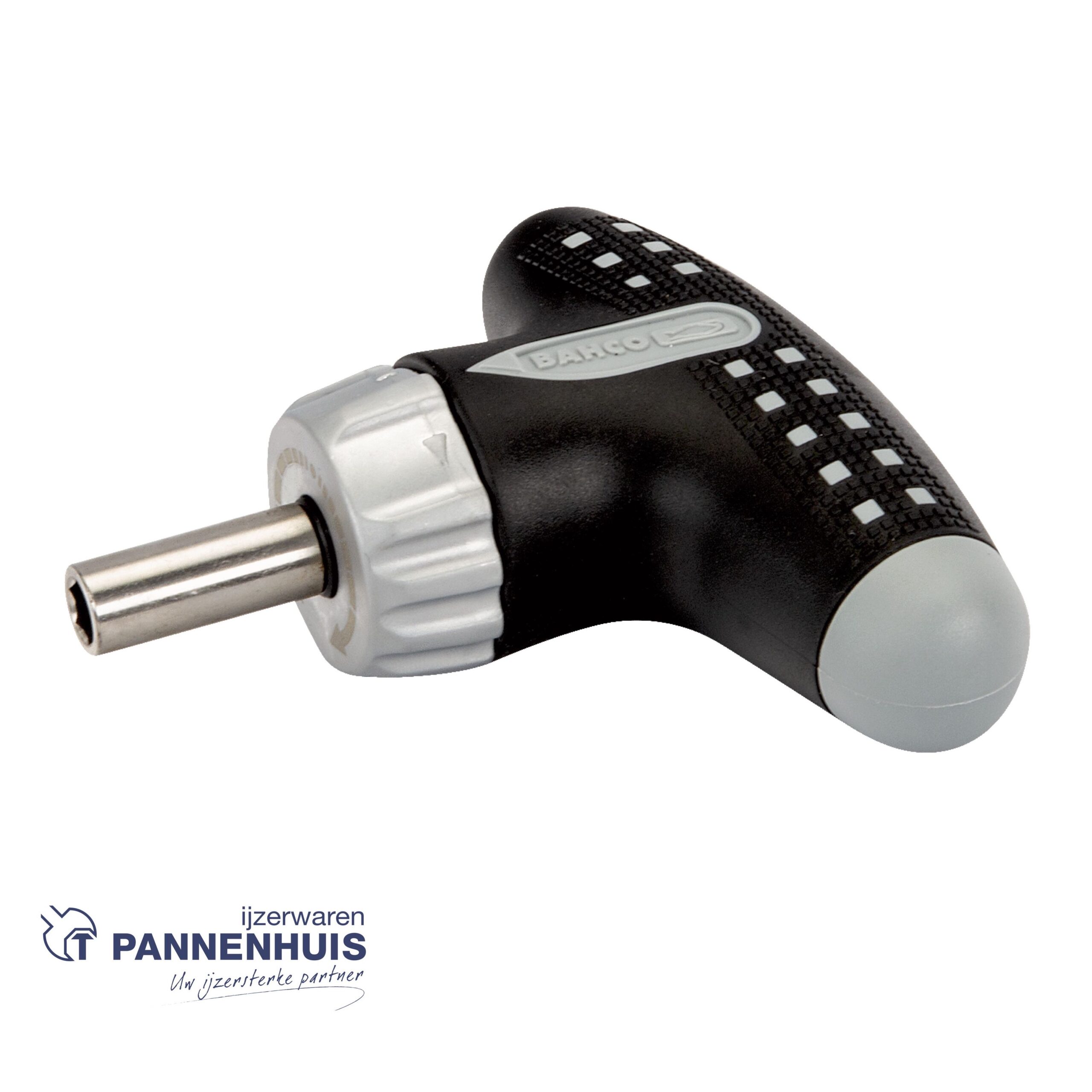 Bahco Ratelschroevendraaier 1/4" stubby T-greep, 68 mm - Afbeelding 3