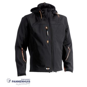 Herock Poseidon softshell vest Zwart S