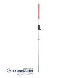 Futech Lasermeetlat met snelklem 240cm