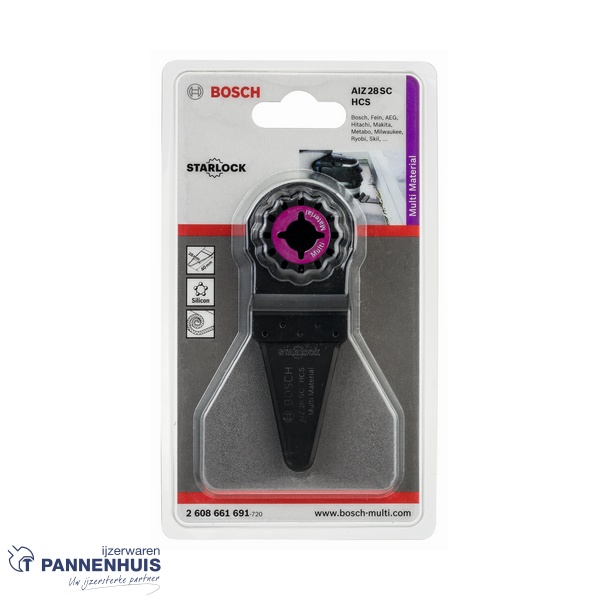Bosch Starlock AIZ 28 SC HCS Voegensnijder 28x40 - Afbeelding 2