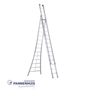 Altrex Ventoux ladder 3 x 14 - 380-905cm 33kg