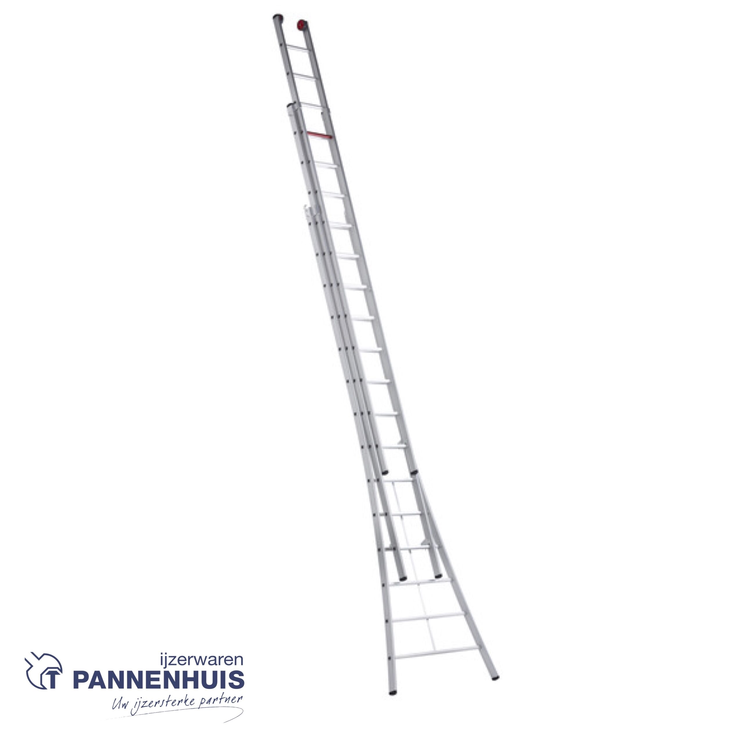 Altrex Ventoux ladder 3 x 14 - 380-905cm 33kg - Afbeelding 2