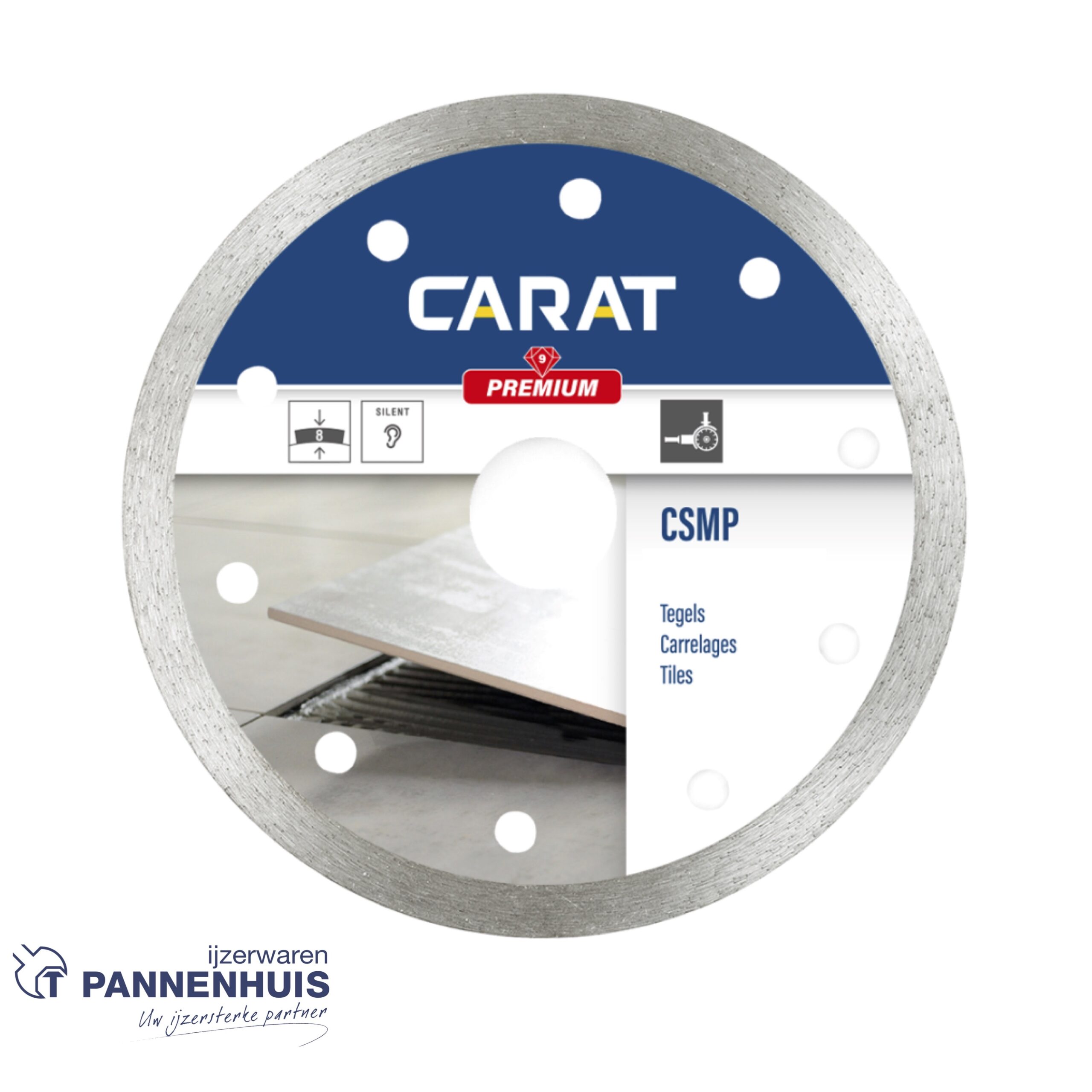 Carat CSMP Premium 200x25,4 harde en zachte tegels