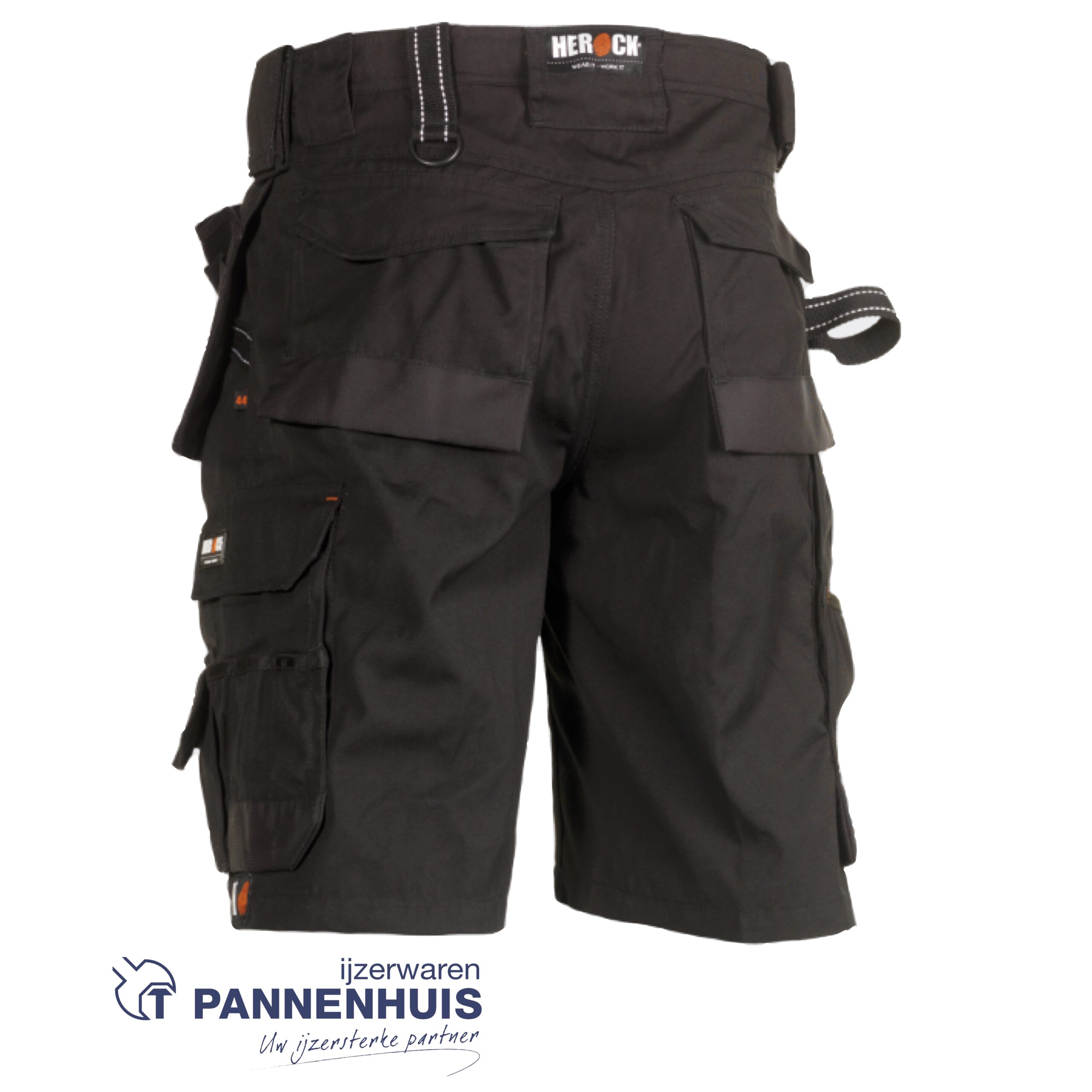 Herock Pallas Bermuda Zwart 42 - Afbeelding 2
