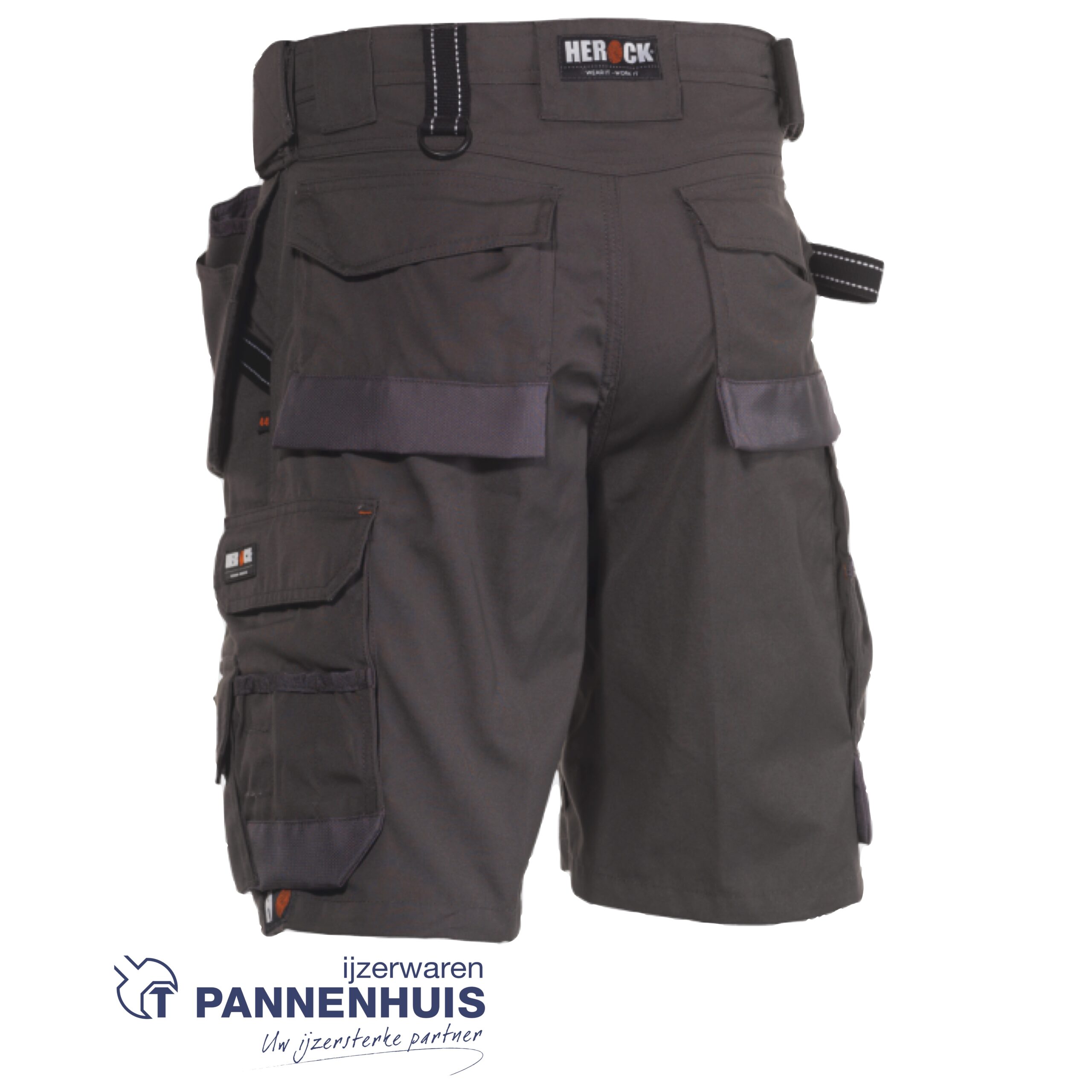 Herock Pallas Bermuda Grijs 50 - Afbeelding 2