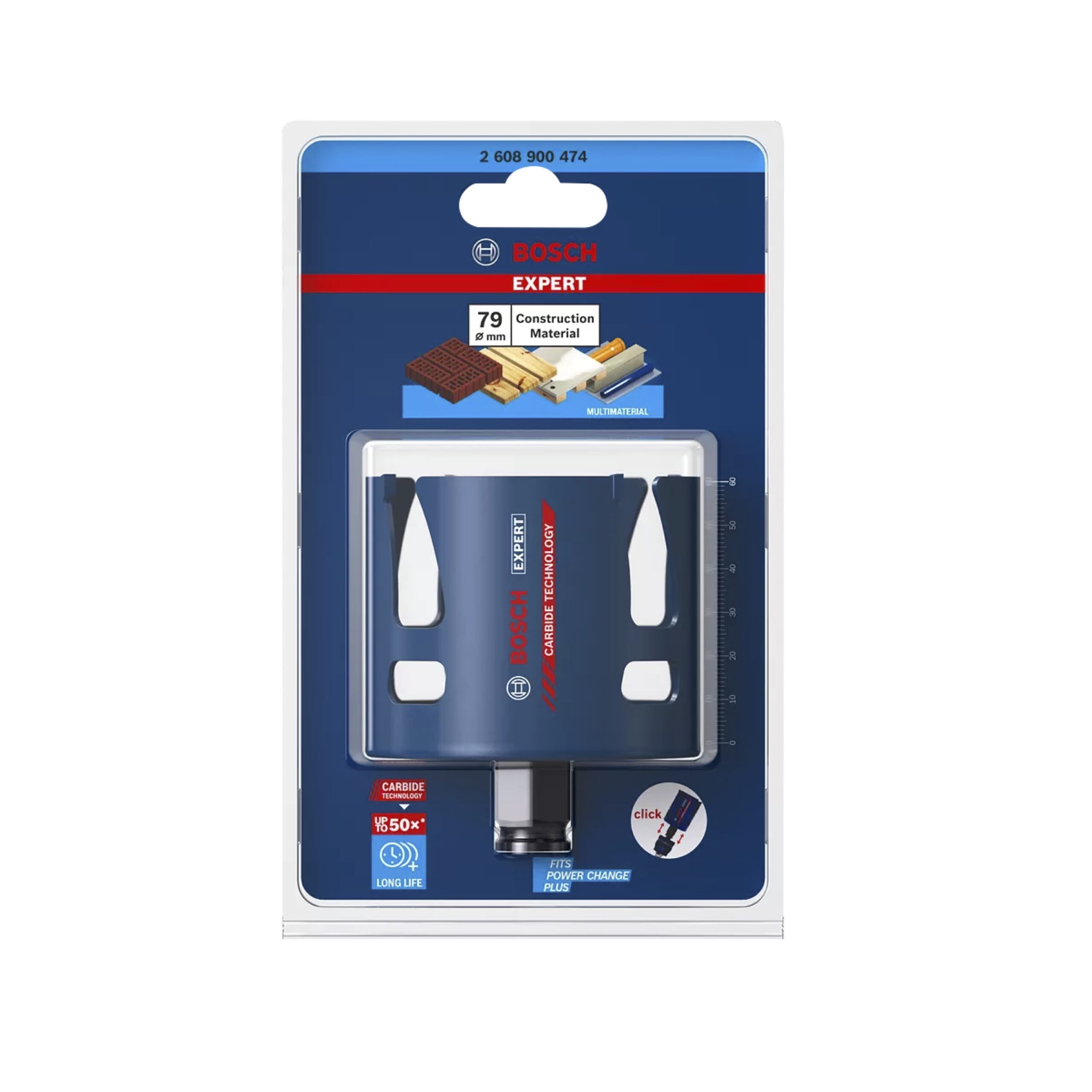 Bosch P-C gatzaag Construction Material 79mm - Afbeelding 2
