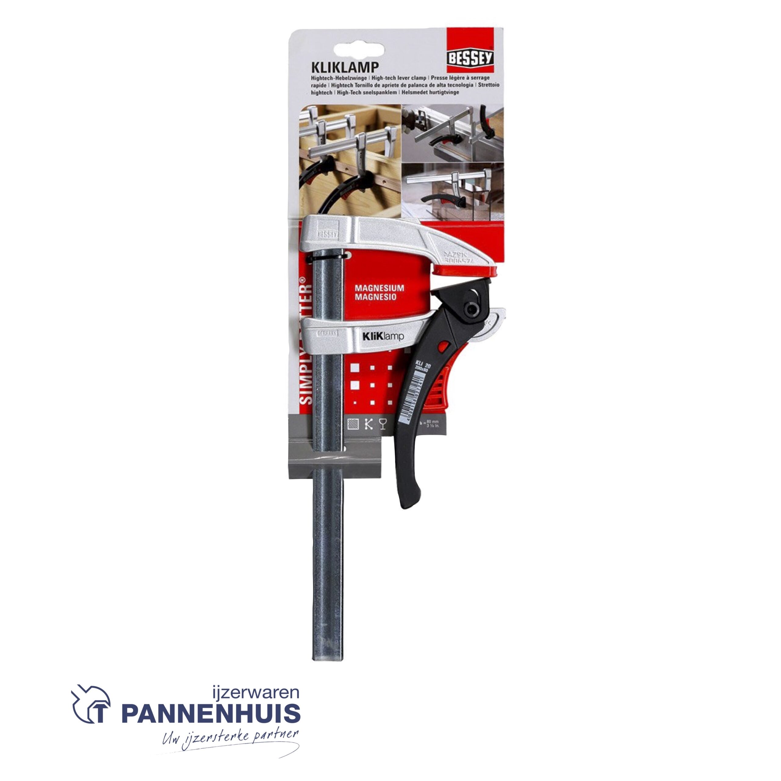 Bessey Snelspanklem KliKlamp KLI20 200/80 - Afbeelding 3