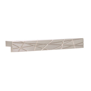 Meubelgreep gegroefd RVS kleur 128 mm  (69 5)