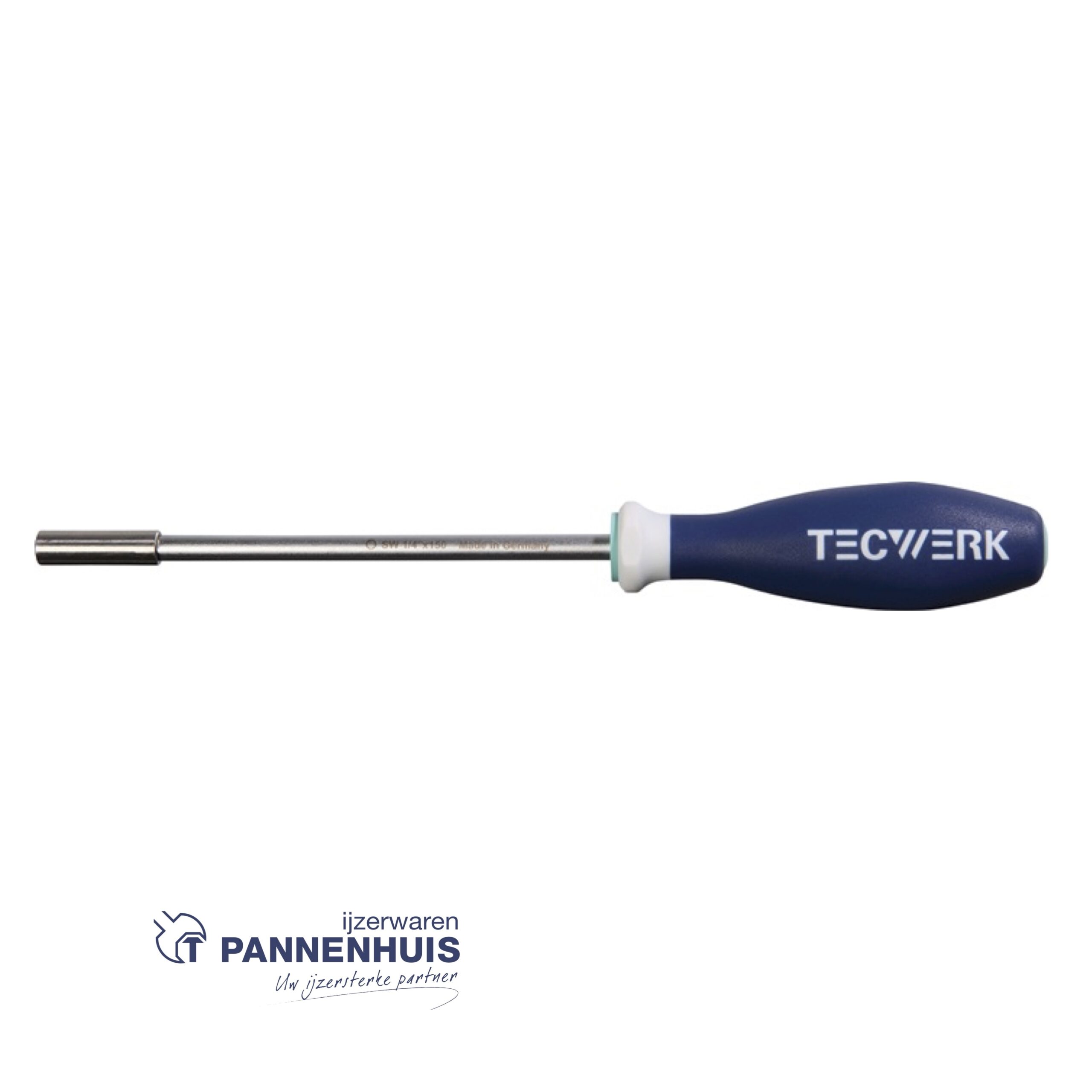 Tecwerk bithouder magnetisch 1/4"x150mm (vast)