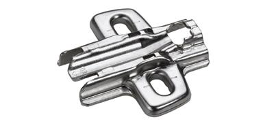 Hettich Kruismontageplaat te schroeven 3.0 mm