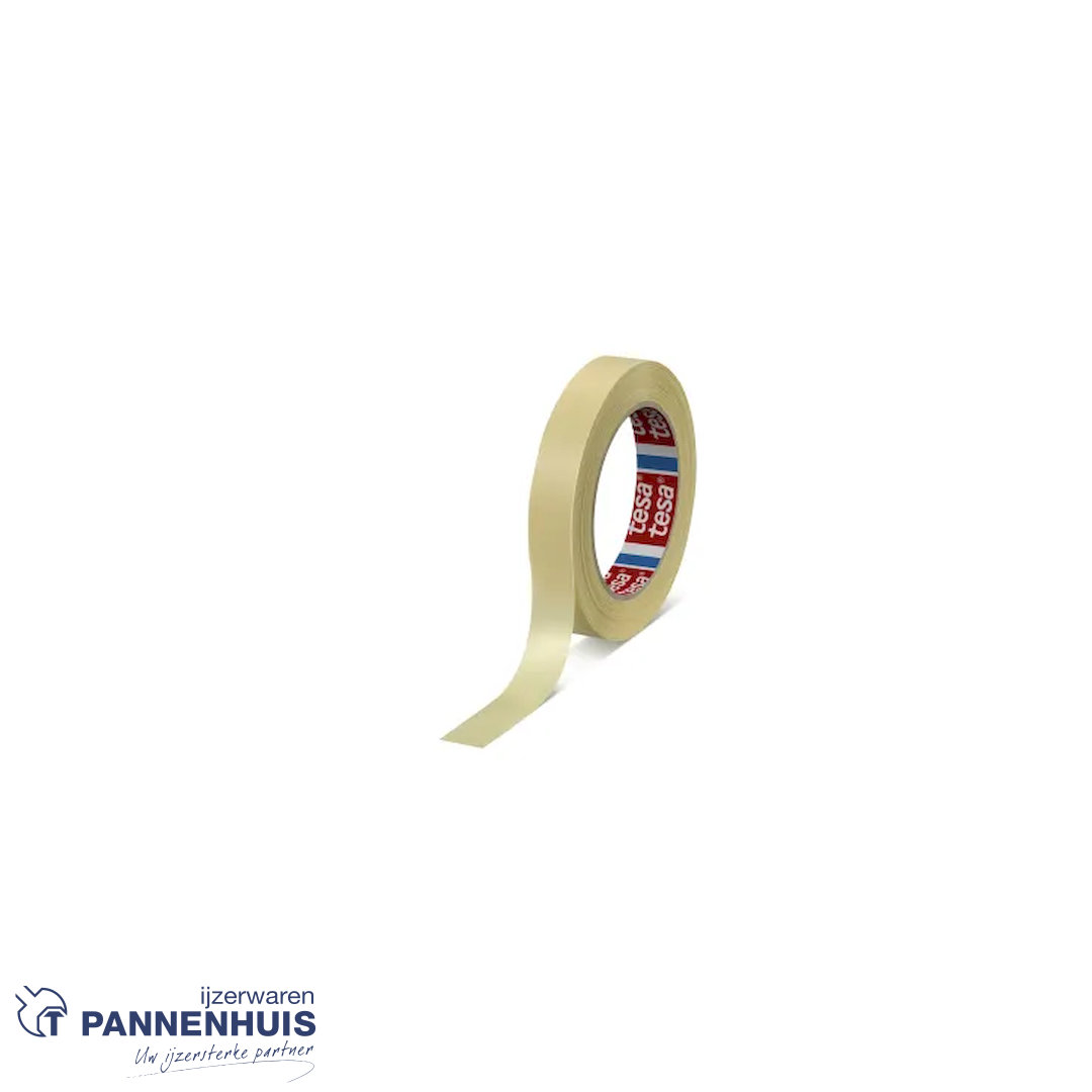 Tesa gekrepte papieren kleefband 19mm x 50m