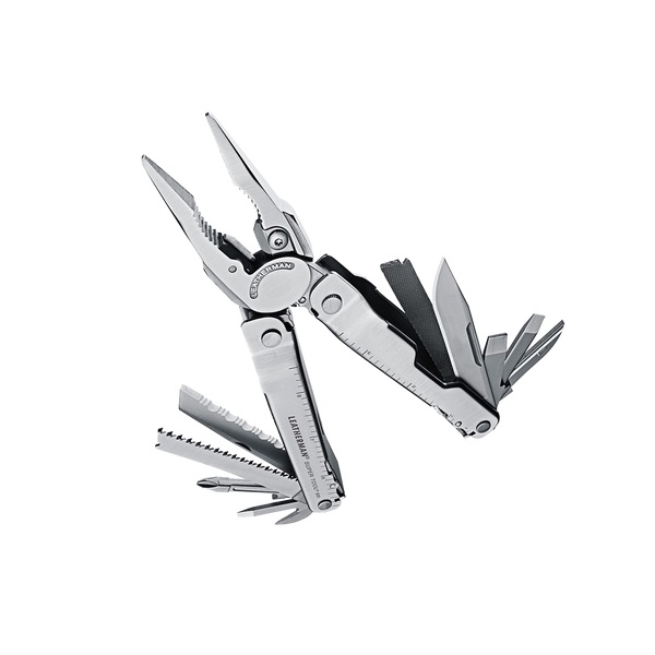 Leatherman Multitool SUPER TOOL 300 19f. RVS HOESJE Zwart Nylon - Afbeelding 3