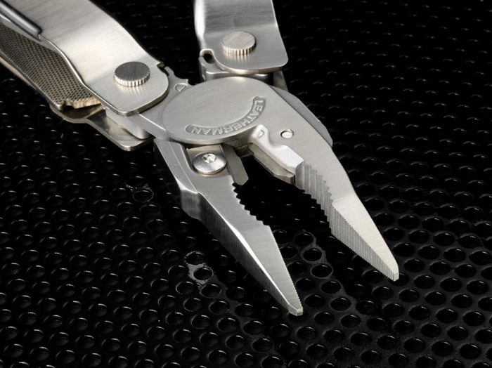 Leatherman Multitool SUPER TOOL 300 19f. RVS HOESJE Zwart Nylon - Afbeelding 4