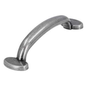 Meubelgreep 129×30×27 CC96  Zilver antiek (12 10)